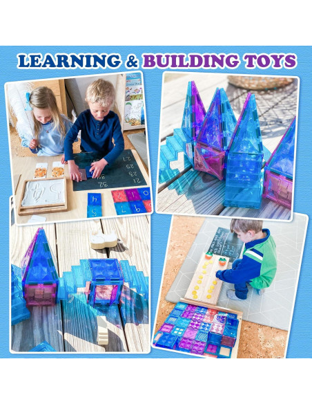 Azulejos Magnéticos Soyee 102 Piezas Castillo Princesa