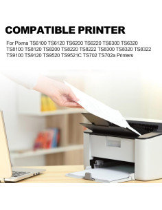 Cartuchos de Tinta Gnprintx PGI-280 CLI-281 Compatible Canon 2