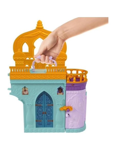 Castillo apilable Jasmine Mattel con muñeca y accesorios Castillo apilable Jasmine Mattel con muñeca y accesorios