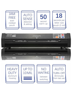 Máquina Laminadora SINCHI C435H 13" Auto Sense 3-10 mil 2