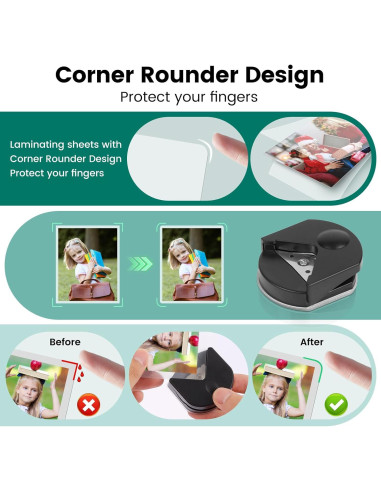 Máquina Laminadora A3 BAYGE LAM00004 Calentamiento Rápido 70s