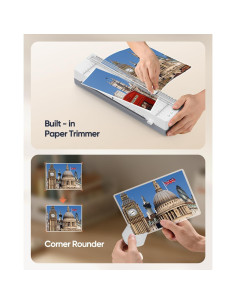 Laminadora Térmica SINOPUREN 9" con Cortadora y Redondeador 2