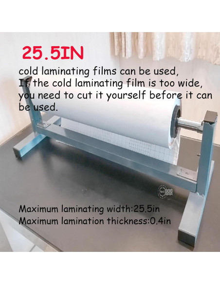 Máquina de Laminado en Frío INTBUYING 25.5" Plegable Manual