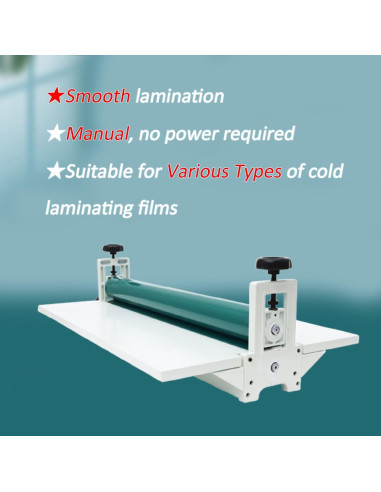 Máquina de Laminado en Frío INTBUYING 25.5" Plegable Manual