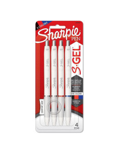 Bolígrafos de Gel Sharpie S-Gel 0.7mm Surtido 4 Unidades