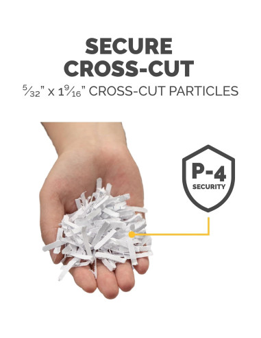 Trituradora de Papel Fellowes Powershred 12C15 Corte Cruzado