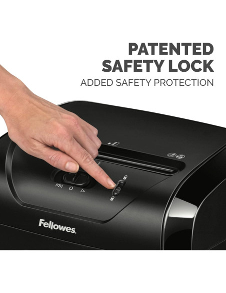 Trituradora de Papel Fellowes Powershred 12C15 Corte Cruzado