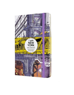 Cuaderno Moleskine Edición Limitada Soy Nueva York Grande Rayado