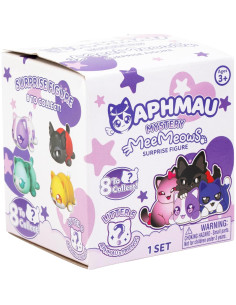 Figuras de Misterio MeeMeow Aphmau - Serie 5, Paquete de 6 2