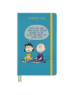 Planificador Semanal Moleskine Peanuts 2025-2026 Tapa Dura