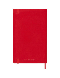 Planificador Semanal Moleskine 18 Meses 2025-2026 Grande Rojo 2