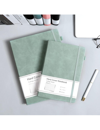 Cuaderno A5 CAGIE 320 Páginas Papel 100 g/m Verde