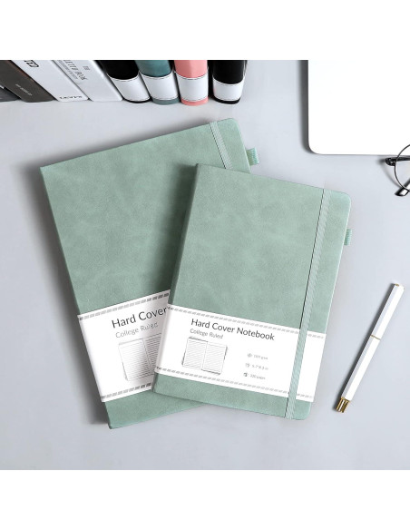 Cuaderno A5 CAGIE 320 Páginas Papel 100 g/m Verde