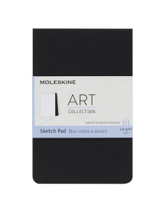 Bloc de Dibujo Moleskine Pocket Negro 48 Páginas 8.9x14 cm