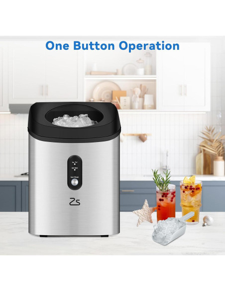 Fabricador de Hielo Nugget ACONEE A1 15kg/24hrs Autolimpieza