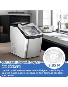 Manguera de Drenaje 3m Silicona para Máquinas de Hielo Opal 2