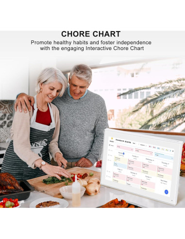 Calendario Digital 15.6" SSA - Planificador Inteligente WiFi FHD