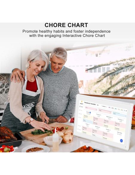 Calendario Digital 15.6" SSA - Planificador Inteligente WiFi FHD
