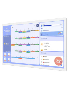 Calendario Digital Cozyla+ 32" Pantalla Táctil Blanco