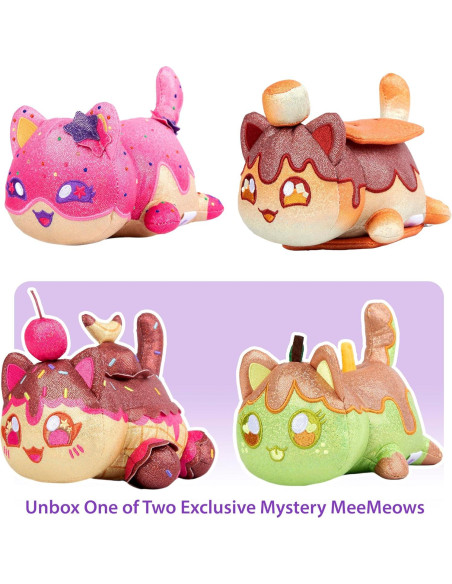 Peluche MeeMeow 15 cm Aphmau 3-Pack Golosinas de Carnaval