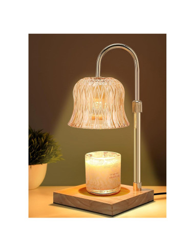 Lámpara Calentadora de Velas ZMZDP Ajustable con Temporizador