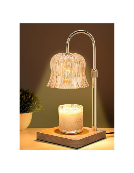 Lámpara Calentadora de Velas ZMZDP Ajustable con Temporizador