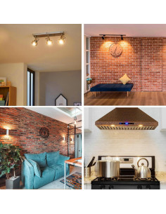 Bombilla Halógena GU10 Godonlif 50W 2700K Regulable Paquete 6 2