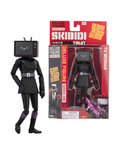 Figura Deluxe Mujer Televisión Skibidi Toilet 15.24 cm