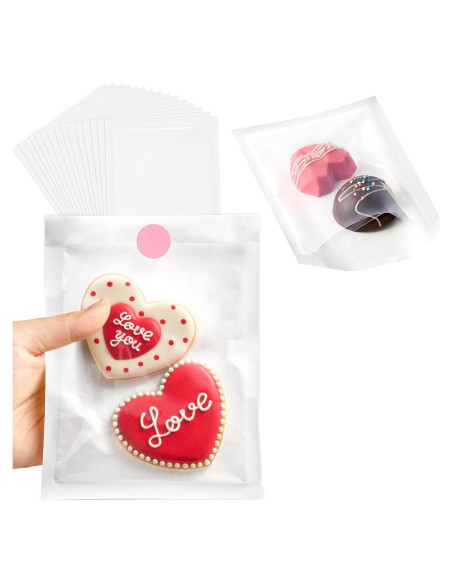 Bolsas de Papel Transparentes Ocmoiy 200 Pcs 13x19 cm Resistentes Bolsas de Papel Transparentes Ocmoiy 200 Pcs 13x19 cm Resistentes