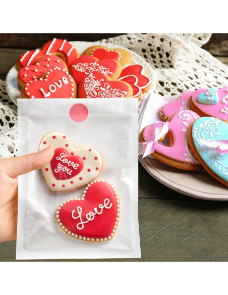 Bolsas de Papel Transparentes Ocmoiy 200 Pcs 13x19 cm Resistentes Bolsas de Papel Transparentes Ocmoiy 200 Pcs 13x19 cm Resistentes