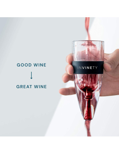 Aireador de Vino Invinety - Oxigenador y Decantador Portátil