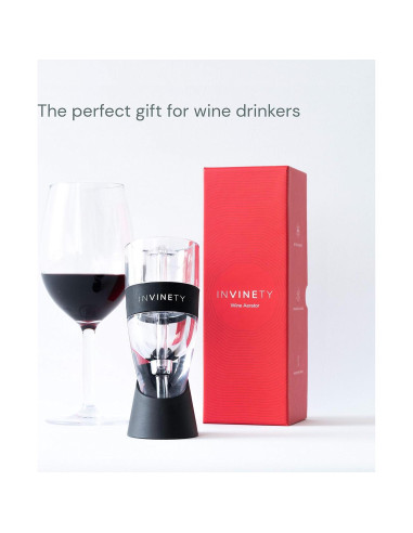 Aireador de Vino Invinety - Oxigenador y Decantador Portátil