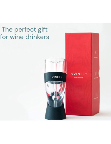 Aireador de Vino Invinety - Oxigenador y Decantador Portátil