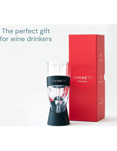Aireador de Vino Invinety - Oxigenador y Decantador Portátil