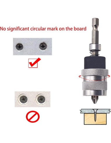 Destornillador Ajustable para Paneles de Yeso Saipe S2