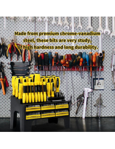 Juego de Destornilladores Jadeshay 100 Piezas con Estante 2