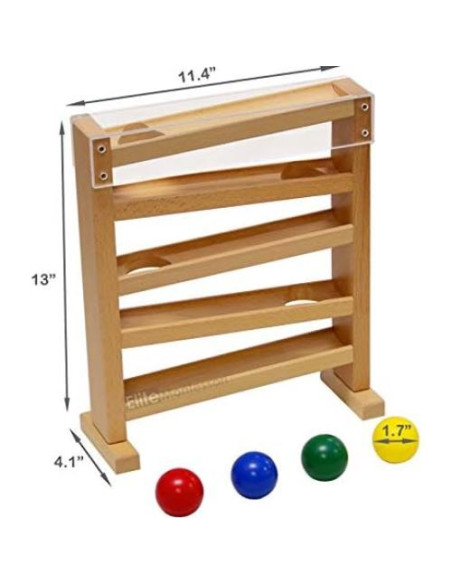 Rastreador de Pelotas Elite Montessori - Desarrollo Infantil 0-3 años