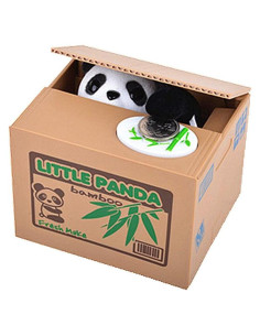 Alcancía Electrónica Panda Alimitopia - Caja de Ahorro Infantil