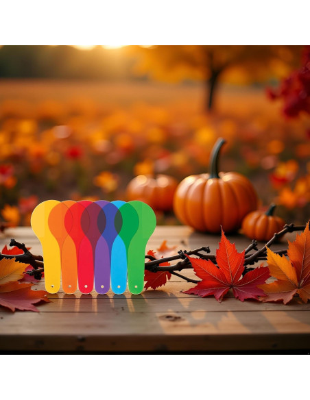 6 Paletas de Color Transparentes Junfamilee para Educación Artística