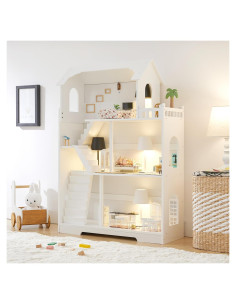 Estantería Casa de Muñecas VUCIBOL 3 Niveles 80.3x25.9x115.3 cm