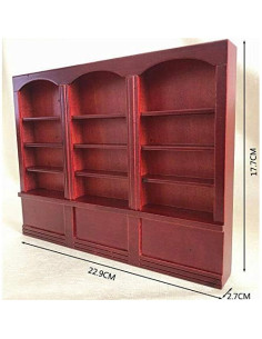 Mini Estante de Libros de Madera EatingBiting 23x17.9cm 2