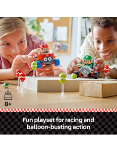 LEGO Super Mario Kart Baby Mario vs Baby Luigi - Set 72034 2