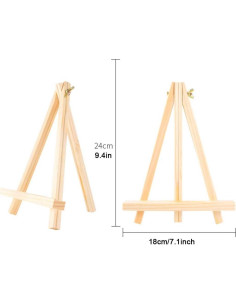 Caballete de Madera Pino ANDES 12 Paquetes 23.9x18 cm 2