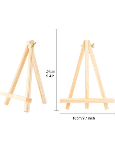 Caballete de Madera Pino ANDES 12 Paquetes 23.9x18 cm