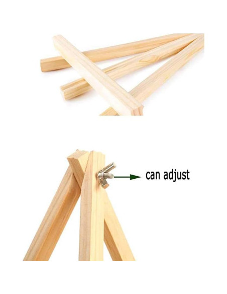 Caballete de Madera Pino ANDES 12 Paquetes 23.9x18 cm