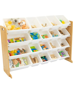 Organizador de Juguetes Extra Grande Humble Crew 20 Contenedores 2