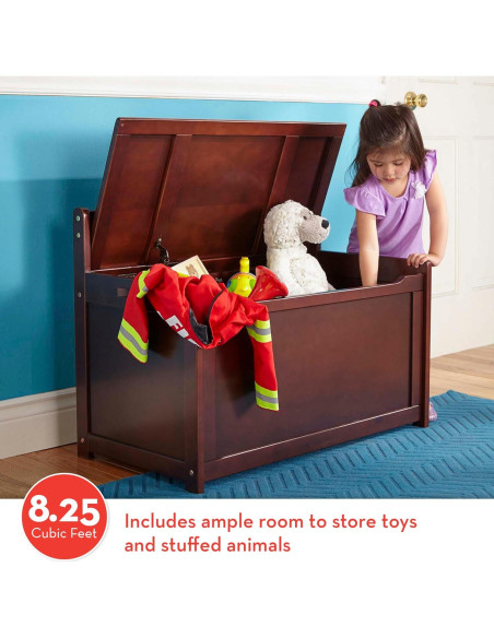 Cofre de Juguetes de Madera Melissa & Doug Espresso 127L