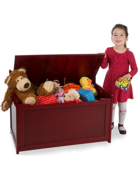 Cofre de Juguetes de Madera Melissa & Doug Espresso 127L