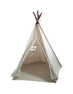 Teepee de Juego Laylala 6' Algodón Elefante Bordado 2