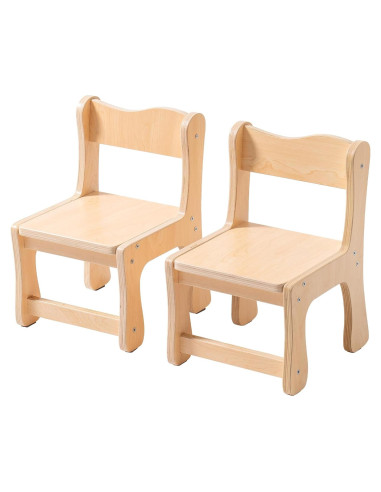Silla de Madera para Niños ROBUD - Juego de 2, 113.4 kg